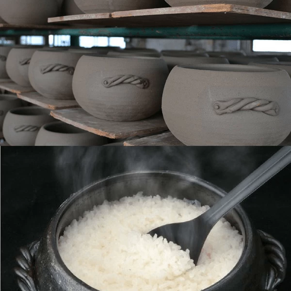 Banko Ware Stoneware Donabe Casserole Rice Cooker 5 Banko Ware Stoneware Donabe Casserole Rice Cooker - Image 3