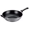 Fujinos 3-Ply Stainless Steel Non-Stick Induction Wok 31cm -Professional Furniture And Kitchen Supplies Store fujinos 3 ply stainless steel non stick induction wok 31cm nonstick woks 22360038543