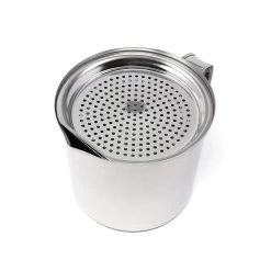 Ichibishi Stainless Steel Oil Storage Pot -Professional Furniture And Kitchen Supplies Store ichibishi stainless steel cooking oil keeper with double filter strainer 1 2l oil storage containers 6926291566675