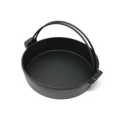 Ikenaga Induction Cast-Iron Sukiyaki Pan With Double Carrying Handles