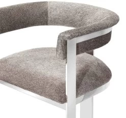 Interlude Home Darcy Hide Counter Stool - Nickel -Professional Furniture And Kitchen Supplies Store interlude home darcy hide counter stool nickel 149128 5719538860076