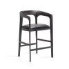 Interlude Home Kendra Counter Stool In Grey Cerused Oak -Professional Furniture And Kitchen Supplies Store interlude home kendra counter stool in grey 145139 5410672771116