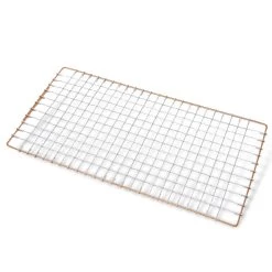 Marujyu Stainless Steel Barbecue Grill Intercrimp Woven Wire Mesh For Hida Konro (Rectangular)