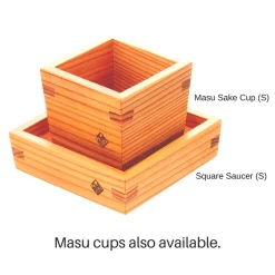 Miranda Style Omoeraku Handcrafted Japanese Cedar Square Saucer -Professional Furniture And Kitchen Supplies Store miranda style omoeraku handcrafted japanese cedar square saucer plates 874597974043