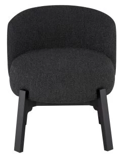 Nuevo Adelaide Dining Chair - Licorice Boucle -Professional Furniture And Kitchen Supplies Store nuevo adelaide dining chair licorice boucle hgsn172 dining chair 20439335403670