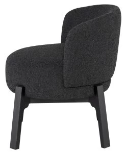 Nuevo Adelaide Dining Chair - Licorice Boucle -Professional Furniture And Kitchen Supplies Store nuevo adelaide dining chair licorice boucle hgsn172 dining chair 20439340286102