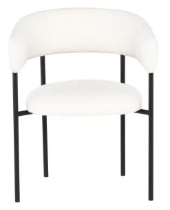 Nuevo Cassia Dining Chair - Buttermilk Boucle