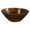 Kijihiki Zelkova Salad Bowl With Round Edge 2 Kijihiki Zelkova Salad Bowl With Round Edge -Professional Furniture And Kitchen Supplies Store 1921700