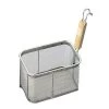 Three Snow Tebo Deep Square Noodle Strainer With Wooden Handle -Professional Furniture And Kitchen Supplies Store 5618100