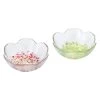 ADERIA Tsugaru Vidro Soda-Lime Glass Apple Small Bowl Set -Professional Furniture And Kitchen Supplies Store ADERIATsugaruVidroSoda LimeGlassAppleSmallBowlSet 1
