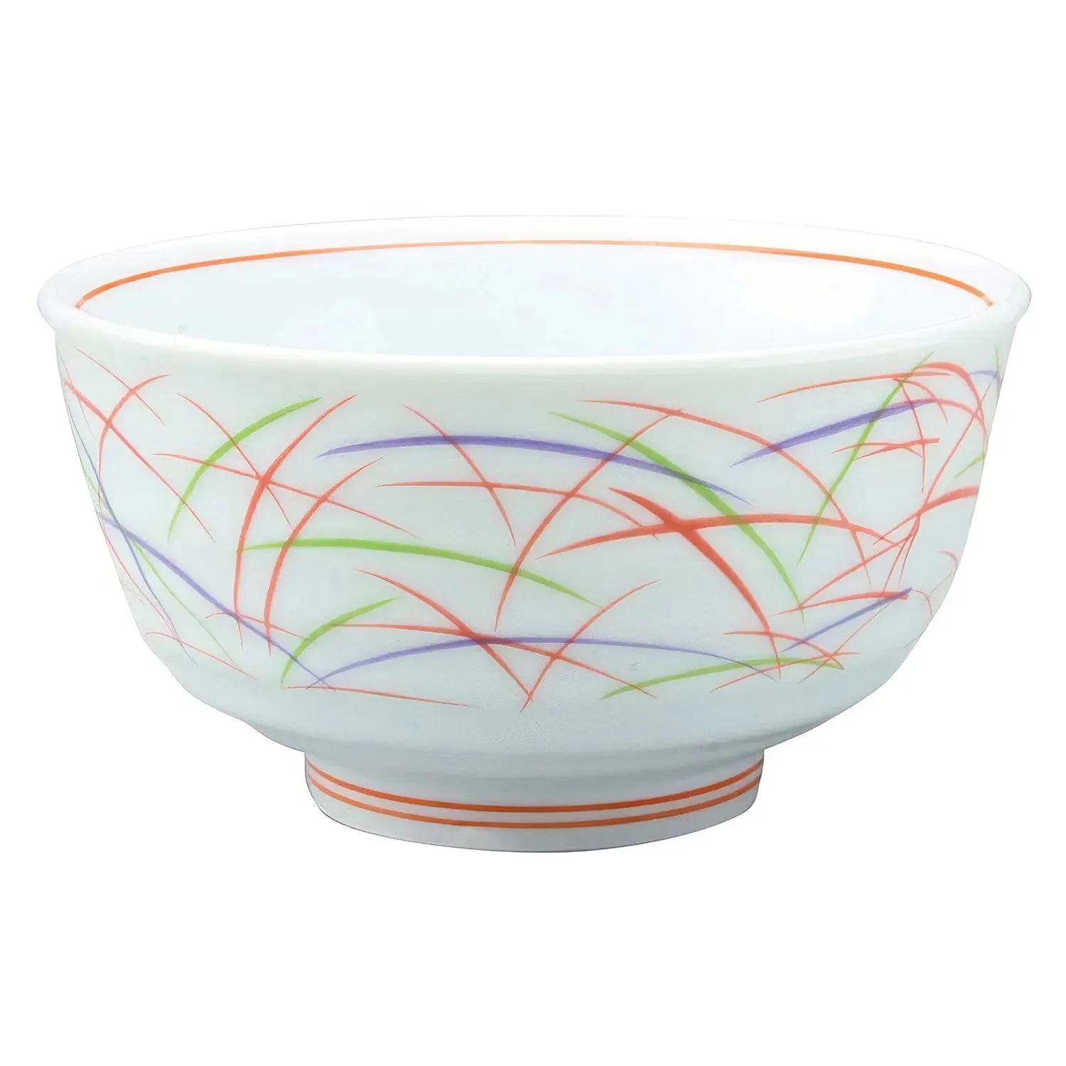 EBM Porcelain Tempered Donburi Bowl Musashino 13cm 3 EBM Porcelain Tempered Donburi Bowl Musashino 13cm