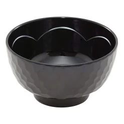 EBM Melamine Kikko-Pattern Soup Bowl With Lid 11cm