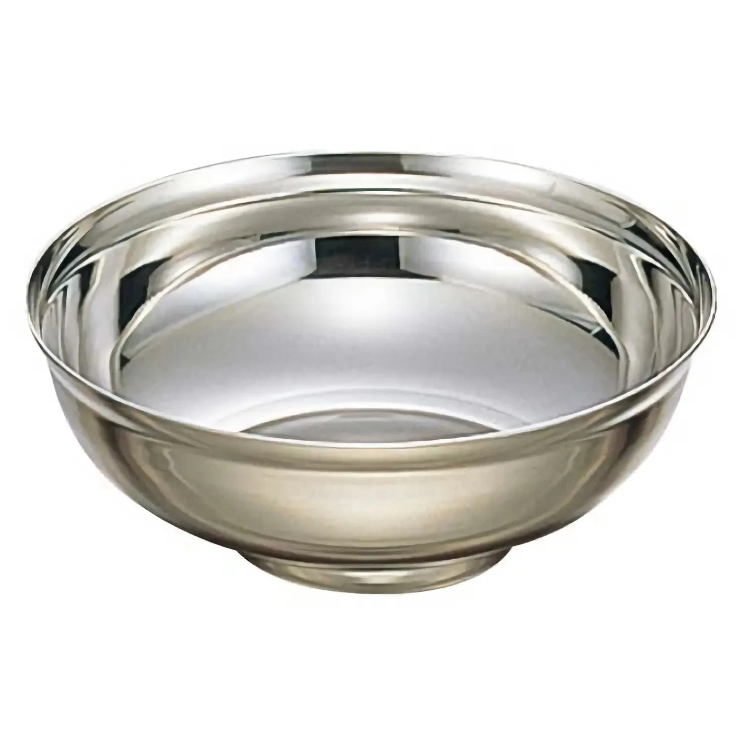 EBM Stainless Steel Naengmyeon Bowl With Step 3 EBM Stainless Steel Naengmyeon Bowl With Step