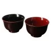 Echizen Shikki Synthetic Resin Couple Soup Bowls Grapes -Professional Furniture And Kitchen Supplies Store EchizenShikkiSyntheticResinCoupleSoupBowlsGrapesEZ 39 1