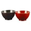 Echizen Shikki Wood Couple Small Bowls Hakeme Brush Marks -Professional Furniture And Kitchen Supplies Store EchizenShikkiWoodCoupleSmallBowlsHakemeBrushMarks72 102 1