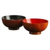 Echizen Shikki Wood Couple Soup Bowls -Professional Furniture And Kitchen Supplies Store EchizenShikkiWoodCoupleSoupBowlsk1027 1