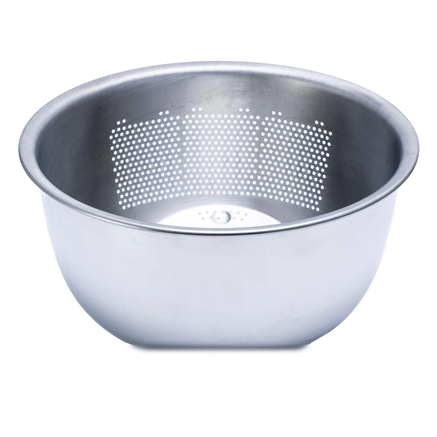 Fujii Stainless Steel 3-Way Rice Washing Bowl With Perforated Strainer 21.5cm 3 Fujii Stainless Steel 3-Way Rice Washing Bowl With Perforated Strainer 21.5cm