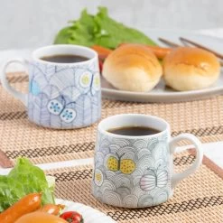 HAREKUTANI Porcelain Butterfly Mug -Professional Furniture And Kitchen Supplies Store HAREKUTANIPorcelainButterflyMug 6