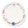 HAREKUTANI Porcelain Flower Bird Plate 1 HAREKUTANI Porcelain Flower Bird Plate -Professional Furniture And Kitchen Supplies Store HAREKUTANIPorcelainFlowerBirdPlate 1