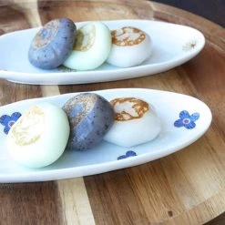 HAREKUTANI Porcelain Flower Oval Plate -Professional Furniture And Kitchen Supplies Store HAREKUTANIPorcelainFlowerOvalPlate 4