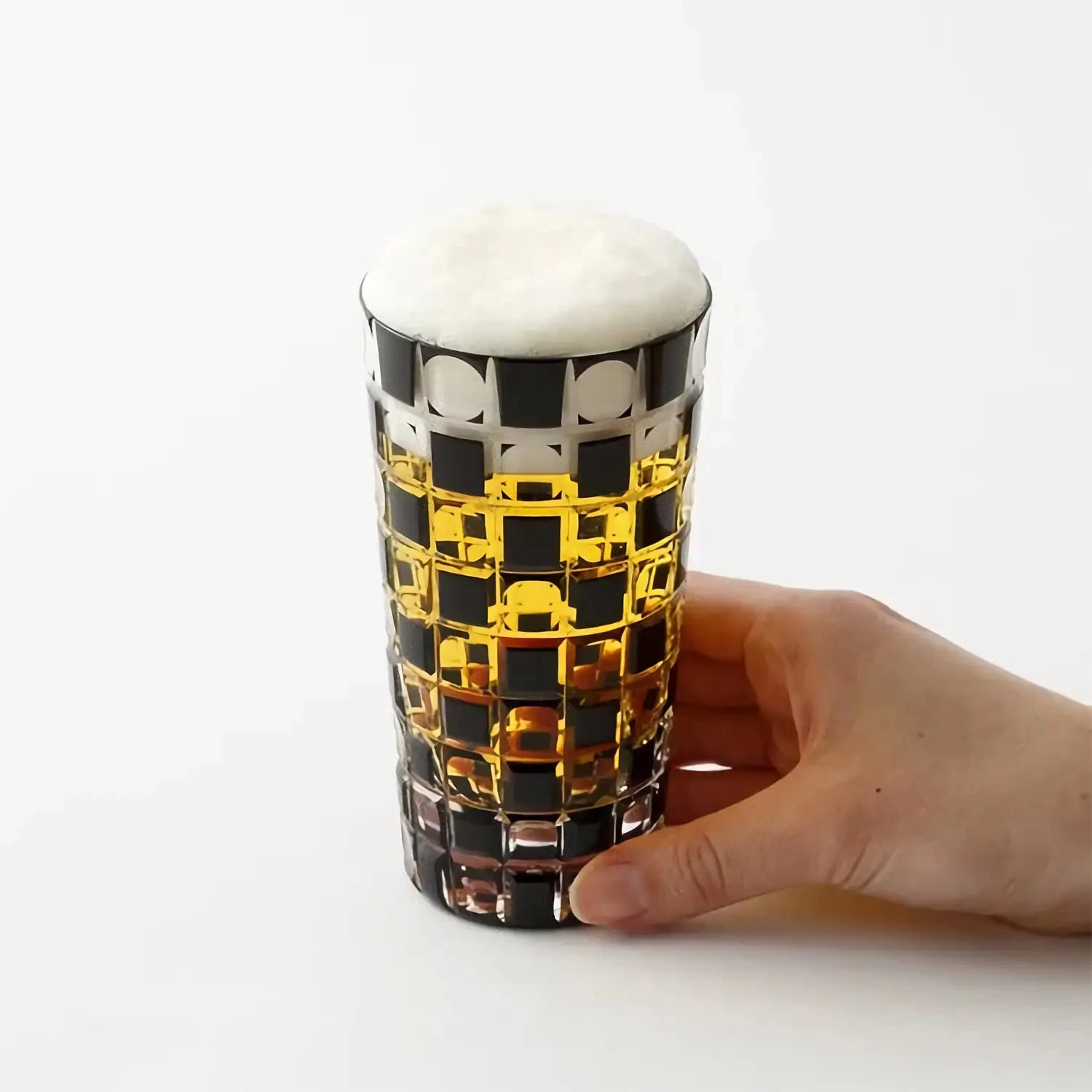 KIMOTO GLASS TOKYO KUROCO Edo Kiriko Tumbler Ichimatsu 3 KIMOTO GLASS TOKYO KUROCO Edo Kiriko Tumbler Ichimatsu - Image 2