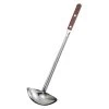 MARUTAMA Stainless Steel Double-Sided-Scooping Long Ladle With Wooden Handle -Professional Furniture And Kitchen Supplies Store MARUTAMAStainlessSteelDouble Sided ScoopingLongLadlewithWoodenHandle881444