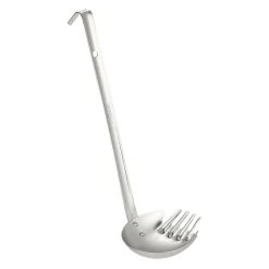 Nihon Metal Works Stainless Steel Antibacterial Ladle For Udon