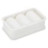 Nishiki Kasei Polypropylene Bale Shaped Onigiri Rice Ball Mold 3-Piece -Professional Furniture And Kitchen Supplies Store NishikiKaseiPolypropyleneOnigiriMold3 Piece 1