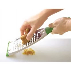 Nonoji ABS Resin Daikon Radish Grater With Container -Professional Furniture And Kitchen Supplies Store NonojiStainlessSteelRadishGraterLDS 02 4