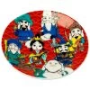 Seikou Kutani Porcelain Small Plate Seven Lucky Gods -Professional Furniture And Kitchen Supplies Store SeikouKutaniPorcelainSmallPlateSevenLuckyGods