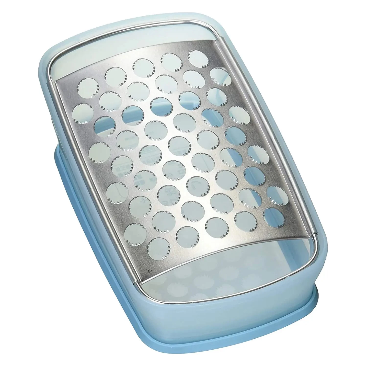 Shinkousha Stainless Steel Grater With Container 4 Shinkousha Stainless Steel Grater With Container - Image 2