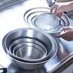 Sori Yanagi Stainless Steel Perforated Colander -Professional Furniture And Kitchen Supplies Store SoriYanagiStainlessSteelPerforatedColander 6