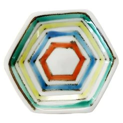 Soukyu Porcelain Lucky Charm Mamezara Plate Kikko