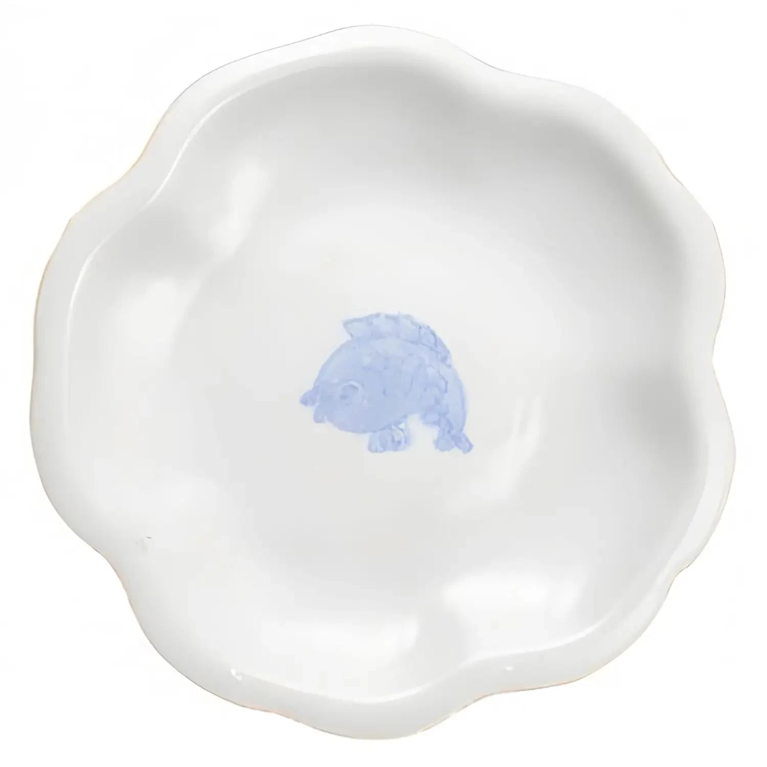 Soukyu Porcelain Lucky Charm Mamezara Plate Sea Bream 3 Soukyu Porcelain Lucky Charm Mamezara Plate Sea Bream