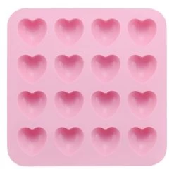 SUNCRAFT Silicone Rubber Heart Chocolate Mold