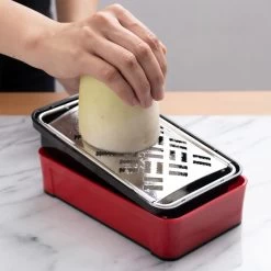 SUNCRAFT Stainless Steel Grater With Container -Professional Furniture And Kitchen Supplies Store SuncraftStainlessSteelGraterwithContainerSSK 10 4 87016d6e 9b33 4e22 90a2 b2035339e4fe