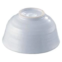 TKG Seto Ware Ceramic Rice Bowl Natural White 11.5cm