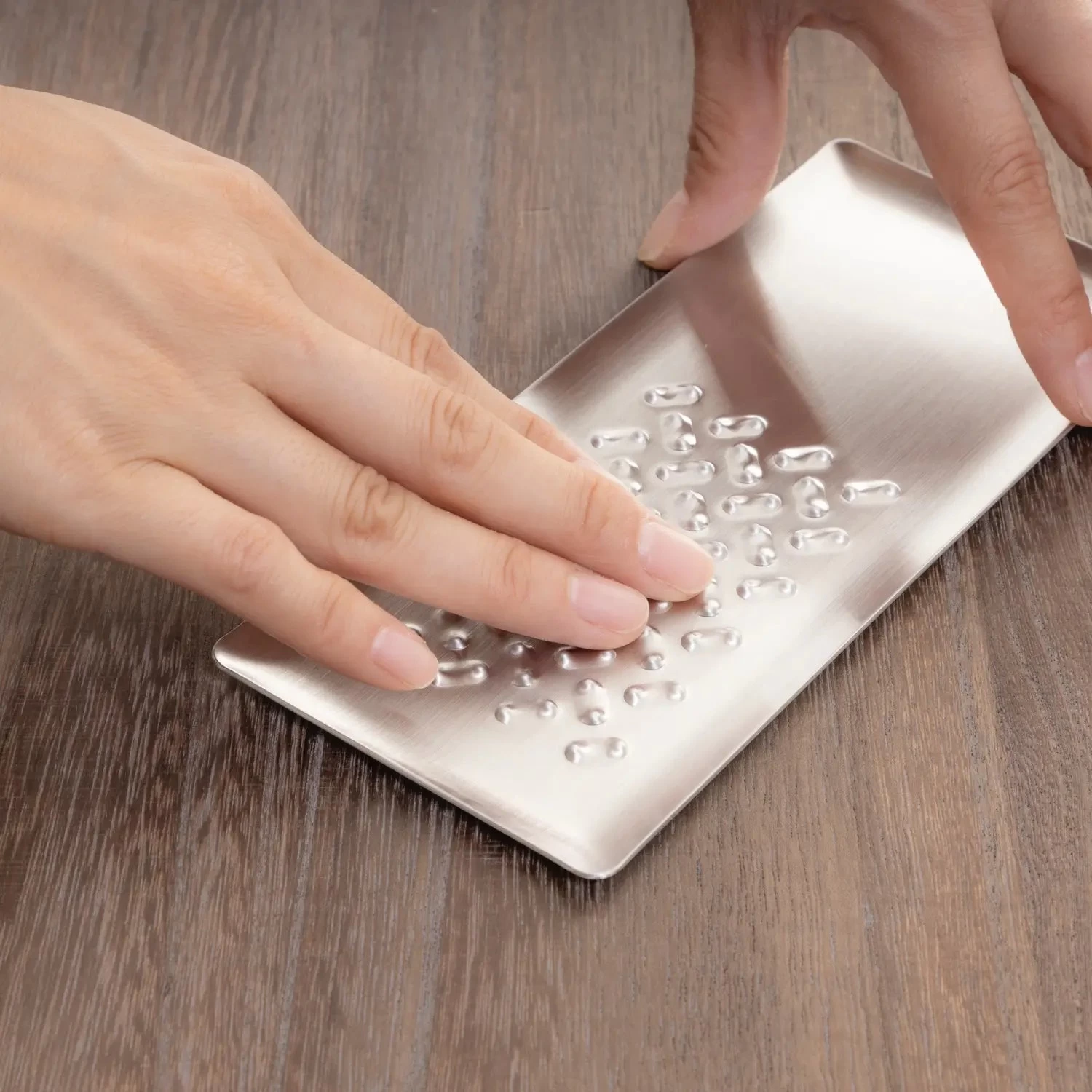 TOMITA Stainless Steel Grater 6 TOMITA Stainless Steel Grater - Image 4