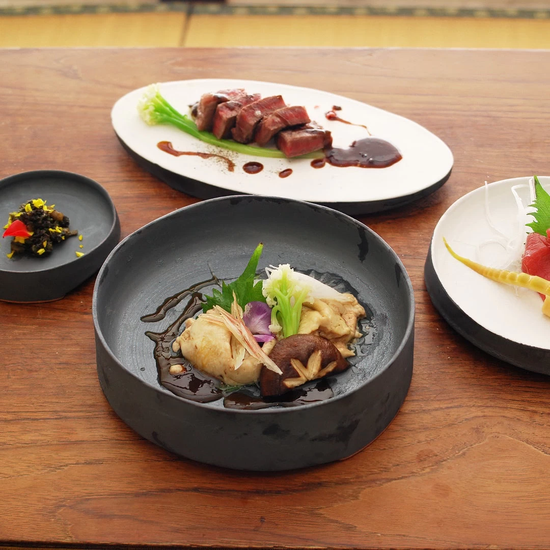 Marumi Yasuda Kawara YUKI Ceramic Plate 6 Marumi Yasuda Kawara YUKI Ceramic Plate - Image 4