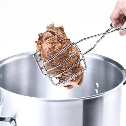 Three Snow Stainless Steel Ramen Chashu Pork Coiled Tongs -Professional Furniture And Kitchen Supplies Store ThreeSnowStainlessSteelRamenChashuPorkCoiledTongs 2