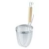 Three Snow Stainless Steel Udon Tebo Noodle Strainer Round Base With Wooden Handle -Professional Furniture And Kitchen Supplies Store ThreeSnowStainlessSteelUdonTeboNoodleStrainerRoundBasewithWoodenHandle 1