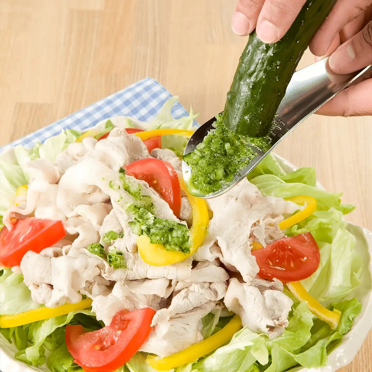 Tsuboe Stainless Steel Standing Grater 6 Tsuboe Stainless Steel Standing Grater - Image 4