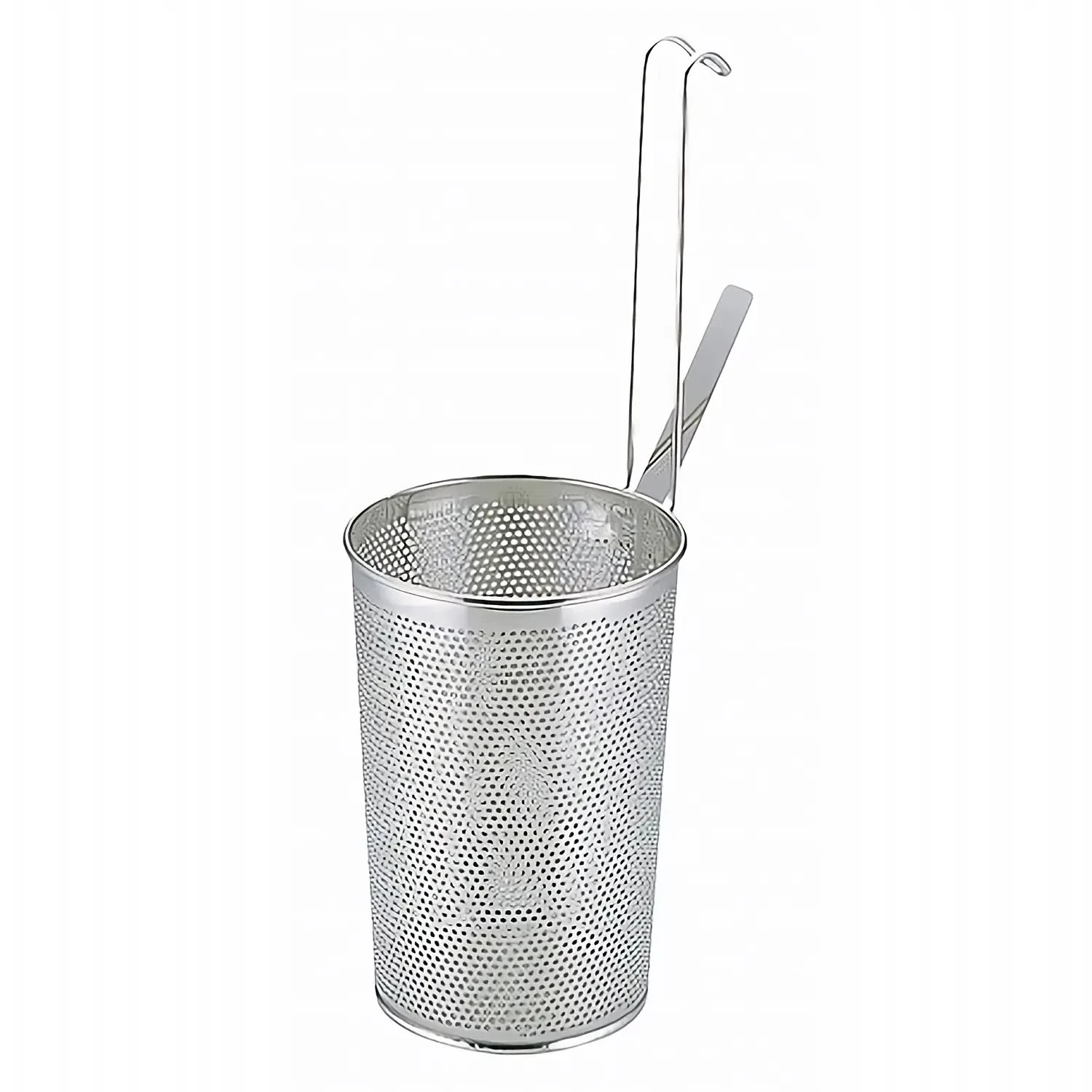 YUKIWA Stainless Steel Perforated Deep Tebo Noodle Strainer Flat Base 3 YUKIWA Stainless Steel Perforated Deep Tebo Noodle Strainer Flat Base
