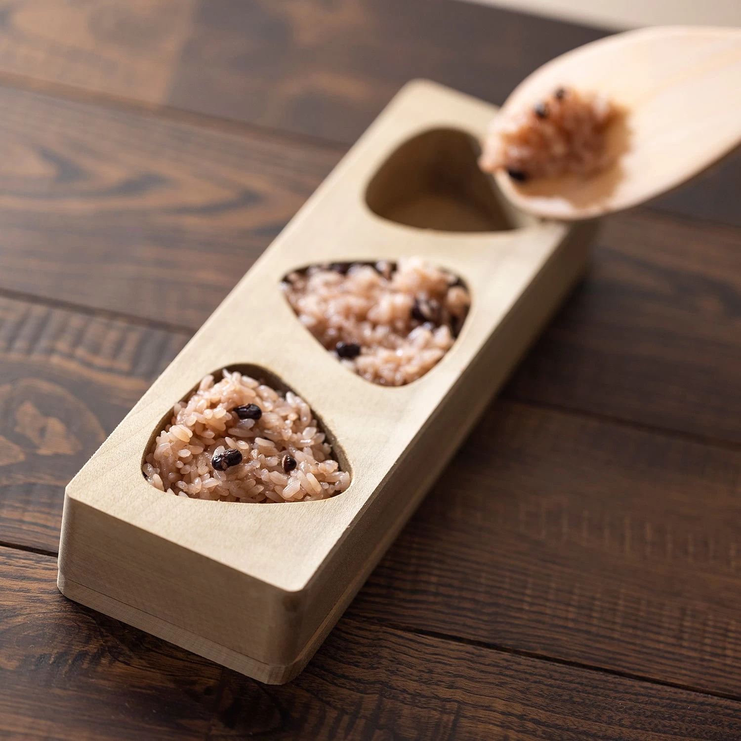 Yamacoh Wooden Onigiri Rice Ball Mold 5 Yamacoh Wooden Onigiri Rice Ball Mold - Image 3