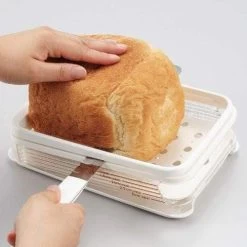 Akebono Freshly Baked Bread Slicer With Crumb Catcher 22 Akebono Freshly Baked Bread Slicer With Crumb Catcher -Professional Furniture And Kitchen Supplies Store akebono freshly baked bread slicer with crumb catcher bread slicers 23345053967