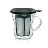 Hario Heat Resistant Glass Mug With Infuser 200ml -Professional Furniture And Kitchen Supplies Store hario heat resistant glass mug with infuser 200ml 2 colours black infuser mugs 28958853391