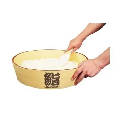 HASEGAWA Antibacterial Sushi Rice Mixing Bowl -Professional Furniture And Kitchen Supplies Store hasegawa antibacterial sushi rice mixing bowl 3 sizes mixing bowls 10722282012755