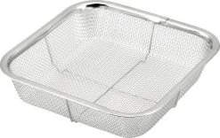 MINEX Stainless Steel Square Mesh Colander -Professional Furniture And Kitchen Supplies Store minex stainless steel square mesh colander 18cm colanders 24487492687