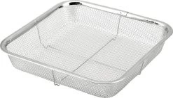 MINEX Stainless Steel Square Mesh Colander -Professional Furniture And Kitchen Supplies Store minex stainless steel square mesh colander 22cm colanders 24487502479