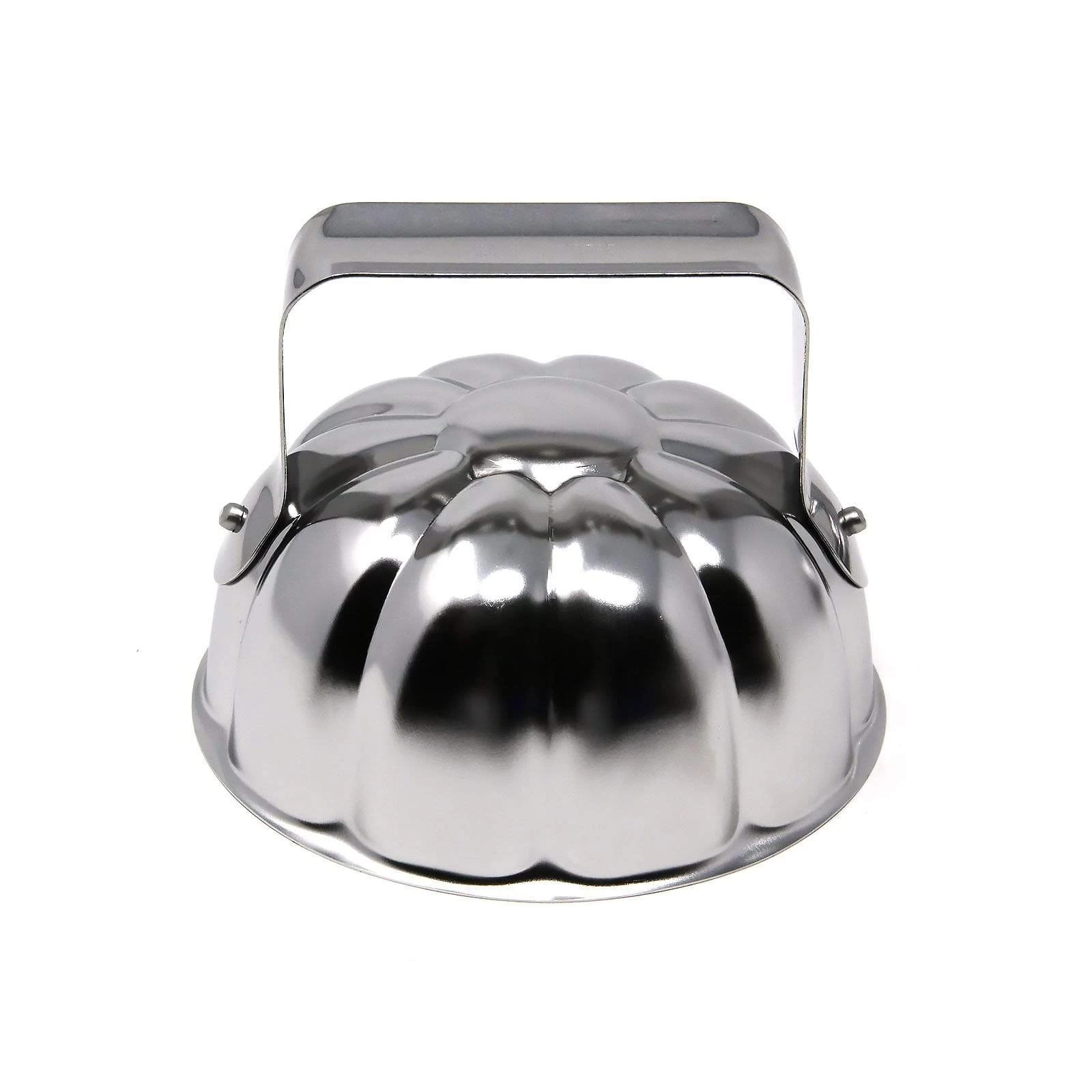 SHIMOTORI Stainless Steel Restaurant Style Rice Mold (Flower) 4 SHIMOTORI Stainless Steel Restaurant Style Rice Mold (Flower) - Image 2